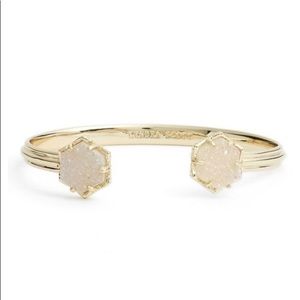 Kendra Scott Gold Druzy Bracelet